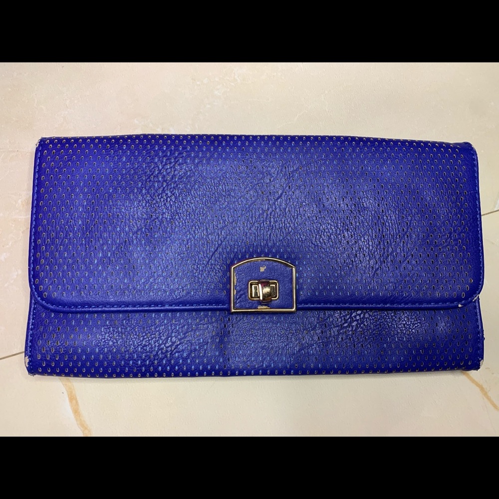 Cobalt Blue Clutch